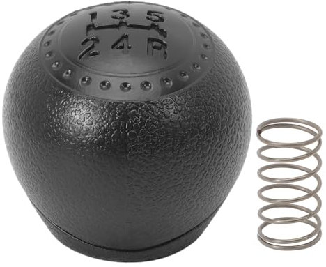 MangWany 5 Gang Schaltknauf passend für Fiat Punto 188 1999-2012 mit Rückholfeder für Schalthebel