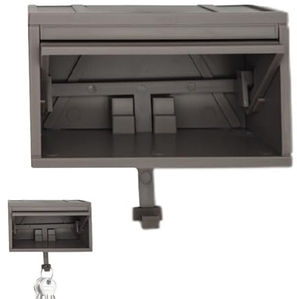 Auto-Garagen-Schlüsselhalter Mit Tür Zum Öffnen, Schlüsselhalter Für Wand, Lustiger 3D-gedruckte Wandhalterung Für Schlüssel Organizer, Hot Wheels Autogarage Mit Öffnender Tür,Schlüsselanhänger Regals