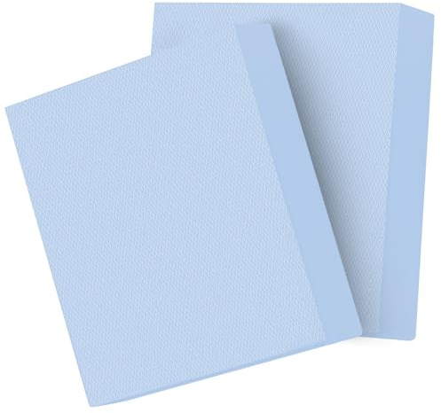 Balance Pad 2er-Sets, 40x33cm Balancekissen Rutschfest, Balance Pad Pferd für Gleichgewicht, Stabilitätstraining, Physiotherapie & Fitness-Kissen,inkl Resistance Band