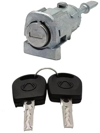 Serrure Hayon Serrure Coffre Pour VW Pour Golf 4 IV Mk4 Pour Bora A6 Pour Polo 1997-2009 604837167 604837168 Cylindre Barillet Serrure Porte Gauche Droite(Gauche)