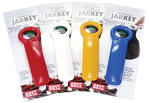 Harold Import Company Brix Original Easy JarKey Öffner, Farben können variieren (4 Stück)