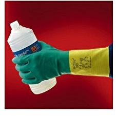 Indust. Starter Set Latex Handschuh Gr. 10,5 – 11 Grün/Gelb (1par)