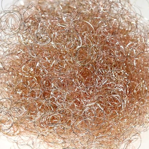 Bütic Engelshaar - Lametta - Flower Hair in verschiedenen Farben und Abpackungen, Farbe:Silber/Gold/Kupfer, Pack mit:30g