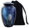 eSplanade Cremation urn Memorial urn Container Jar Pot | Cremation urns | Full Size Standard Urns | Metal Urns | Burial urns (Moon)