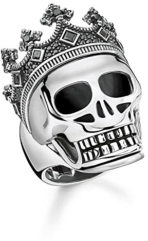 Thomas Sabo Ring Totenkopf Krone TR2207-643-11-54