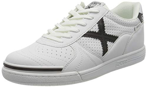 Munich G-3 Kid Profit, Zapatillas para Unisex niños, Blanco Negro, 36 EU