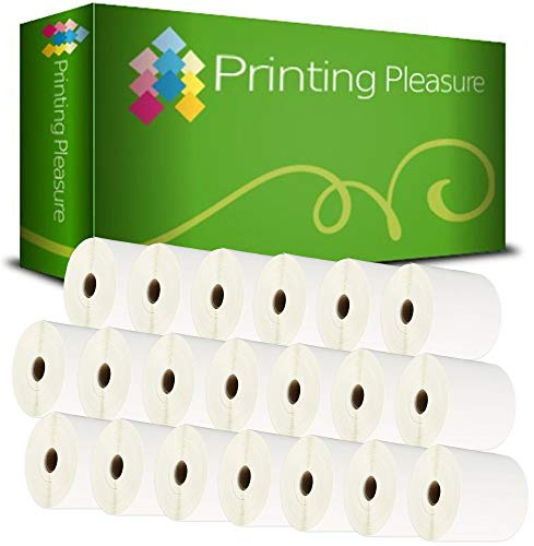 4x6 Thermal Labels,100mm x 150mm,White Permanent Adhesive Shipping & Mailing Labels Rolls Compatible with Thermal Transfer & Direct Printers(500/Roll 20 Rolls)