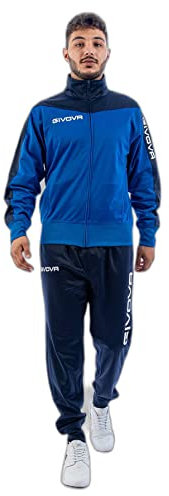 Givova TUTA ROMA TRIACETATO AZZURRO/BLU Tg. S