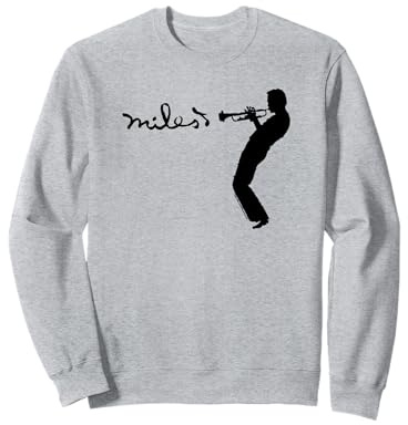 Miles Davis Groovin' Black Type Sweatshirt