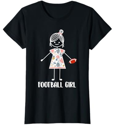 Football Team Sport Footballer - American Football Girl T-Shirt