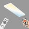 BRILONER - LED Deckenlampe flach Smart Home, funktioniert mit Alexa, Fernbedienung, Lampe, Deckenleuchte, LED Panel, Wohnzimmerlampe, Schlafzimmerlampe, 100x25x7,8 cm, Weiß