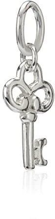 NKlaus Damen Kettenanhänger Schlüssel 925 Silber 16x10mm Schmuck Talisman Motiv Amulett 6814