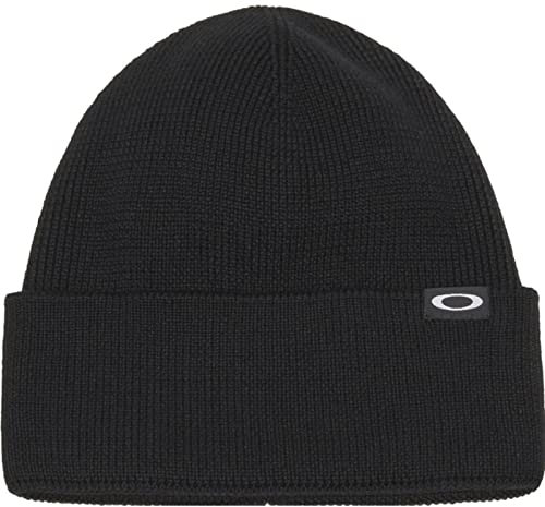 Oakley Herren Cuffed Ellipse Rc Beanie, Blackout, Einheitsgröße