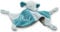 Wuff-Dogsworld Baby Kuscheltuch VIELE Modelle mit Namen Bestickt Geschenk Taufe Geburt Schmusetuch Schnuffeltuch Trösterchen Junge Mädchen (Elefant türkis)