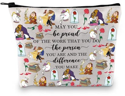 BDPWSS Beauty Beast Story inspiriertes Geschenk May You Be Proud Of The Work That You Do The Person You Are Princess Belle, Be proud Beauty Bag, modisch