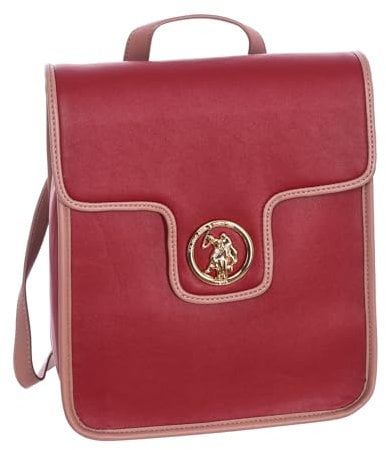 U.S. Polo Assn. BIUS55629WVP Damen-Rucksack, granatrot, One size
