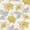 Grandeco Clametis Trail Textured Wallpaper, Yellow