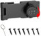 Lucchetto Hasp,4.3 pollici Chiusure Hasp,Trappola con Serratura a combinazione,Lucchetto con Serratura a Numero,Trappola di Sicurezza Chiudibile,Serratura di Sicurezza con 7 Viti per Porte,Cassetti