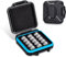 LR44 Battery Case Holder Storage,Water-Resistant Anti-Shock,Coin Cell Battery Case for 15x LR44/AG13/CR44/SR44/357/303/L1154/A76,LR44 Button Round Battery Holder Case,Coin Cell Battery Not Included