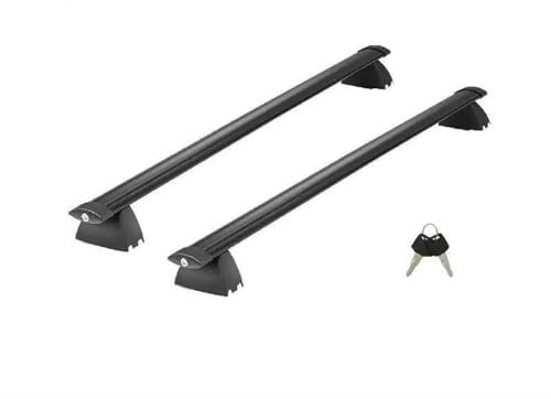 IITA Dachgepäckträger & -Boxen Für Jeep Für Grand Für Cherokee Mit Geriffelten Seitenschienen Dachträger Querstangen Kompatibel Mit 2011-2021 Fahrradträger