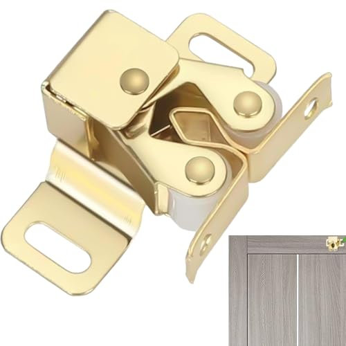 Pcingsia Cierre magnético para puerta de armario, imanes para armarios con tornillos para puertas de armarios, cajones, armarios y muebles