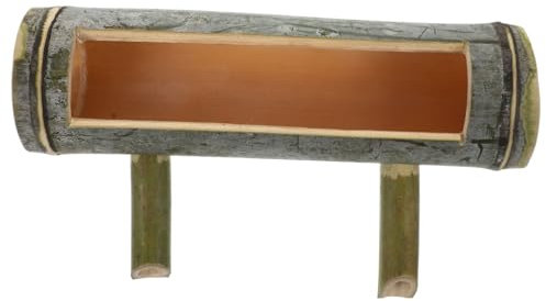 Happyyami Fontaine à Eau Bambou pour Aquarium Décoration Artisanale De Jardin Et Patio Accessoire Feng Shui pour Intérieur Et Extérieur Système De Circulation Eau Bambou