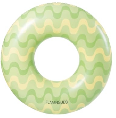 Flamingueo Schwimmring Erwachsene - Schwimmreifen, Luftmatratze Wasser, Aufblasbare Pool Spielzeug, Pool Zubehör Spaß, Wasserhängematte (110x110x27cm)