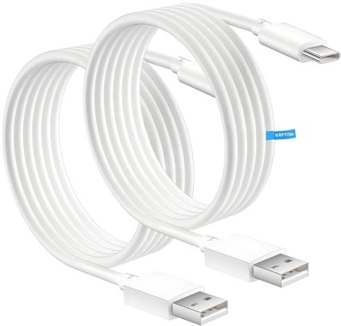 2 Pezzi 2M Cavo Tipo c 10A 120W SUPERVOOC per realme GT 7 Pro GT 6 6T 11 14 12 Pro+ 5G, Cavo Ricarica Rapida USB C SuperDart per Oppo Find X7 X5 Reno10 Pro+ A98 A78, per OnePlus 13 Nord 4 CE4 Lite