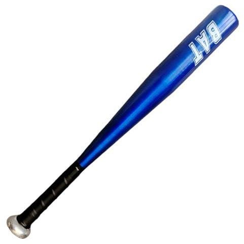 Mazza da baseball da 20 pollici portatili robusti in lega in alluminio metallo bastoncino bastoncino leggero per allenamento di pratica all'aperto, metallo
