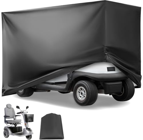 QWORK® Mobility Scooter Cover, 140 x 66 x 91 cm 210D Oxford Waterproof Wheelchair Protect Cover
