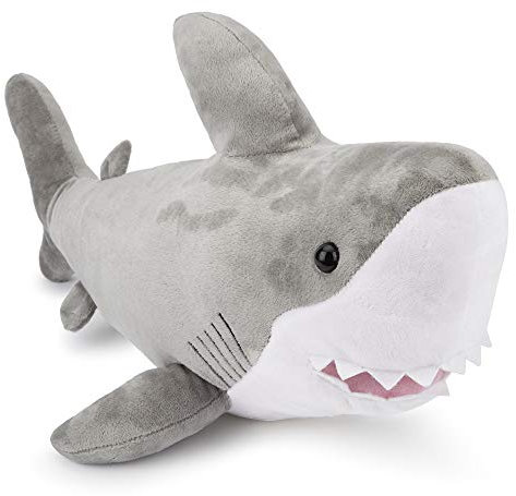 Zappi Co Weich gefülltes Kuscheltier für Kinder Hai Plüschtier (56cm Länge) Safari-Tiere Kollektion Plüschteddy Neugeborenes erstes Kind