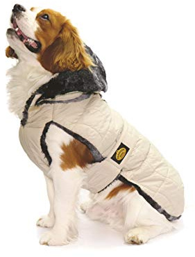 Fashion Dog Steppmantel für Hunde - Beige - 30