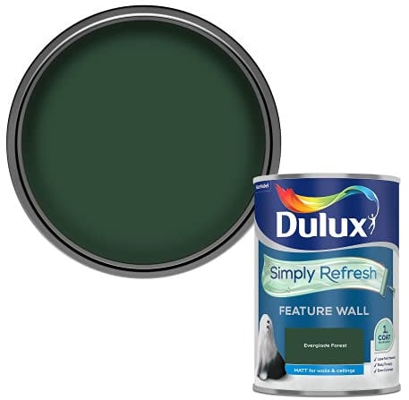 Dulux Simply Refresh Feature Wall Matt Emulsion Paint - Everglade Forest - 1.25 litres 5569250