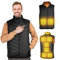 Cxcdxd 9 Areas Heated Vest Womens Winter Men's Jacket USB Self Heating Jacket Ski Warm Waistcoat Thermal Camping Hunting Clothing