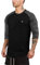 Herren Contrast 3/4 Sleeve Raglan Regular Fit Baseball T-Shirt Herren Raglan Contrast Ls T-Shirt