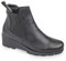 Valleverde Stivaletti Donna VS10410 in Pelle Nero EU 35