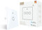 MOES Wlan Lichtschalter Smart Touch Switch Kein neutraler Draht erforderlich Wireless Smart Home Switch Arbeiten mit Smart Life/Tuya App, Alexa Google Home 1 Gang Weiß