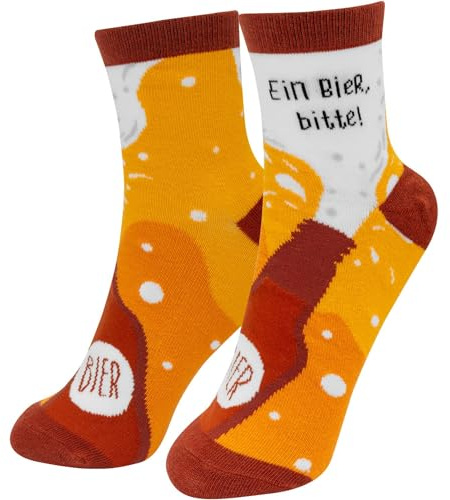 GRUSS & CO Zaubersocken mit Spruch | Herrenocken mit Motivdruck, bunte Socken, Größe 41-46 | lustiges Geschenk, Männergeschenk