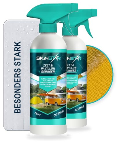 SkinStar Zelt & Pavillon Reiniger 1L Schmutz Tiefenreiniger Tent Cleaner