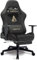 Andyou Gaming Stuhl, Ergonomischer Gaming Stuhl mit Fußstütze, Atmungsaktiver PC Stuhl mit verstellbare Lendenkissen, Kopfkissen und Armlehnen, 150 kg Belastbarkeit Drehsessel, Schwarz