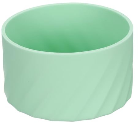 sourcing map Silicone Boot Sleeve, Non-slip Water Tumbler Bottom Sleeve Protector Cover for Water Bottles Tumbler, Green