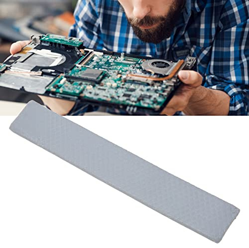 ChengyuWei Leitfähiges CPU-Wärmeleitpad – 15 W/mK Silikon-Kühlpad für Elektronik und Laptops (120 * 20 * 0.5mm)