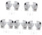 Yardwe 5 Paar Handschuhe Handwärmer Wiederaufladbar Heizhandschuh Tastatur Handwärmer Beheizte Fäustlinge Winter Fäustlinge USB Betriebene Heizung Winterstrick Handwärmer