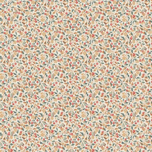 Laura Ashley Devrons Grove Terracotta Wallpaper