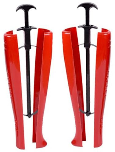 Gcroet Boot Tree, 18 x 7 x 5 Boot Calf Stretcher with Adjusting Handle, Shoe Tree with Spring Steel Sheet, Shaft Boots Shapers, Boot Stretchers for Cowboy Boots & Knee High Tall Boots.