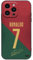 EZB Schutzhülle für iPhone 15 Pro Max mit Fußballspieler-Motiv, flexible Silikonhülle, stoßdämpfend (Ronaldo, iPhone 15 Pro Max)