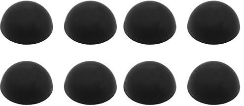 Oehlbach One for All | Effektive Resonanzdämpfer für Subwoofer, Lautsprecher, Verstärker und Plattenspieler |4 Stück | Lautsprecher Füße in Schwarz (Packung mit 2)