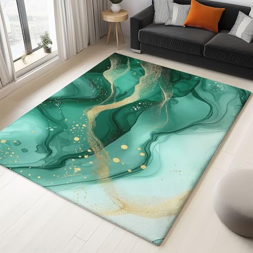 Generisch Teppich Wohnzimmer Hintergrund Mit Alkoholtinte Teppich Schlafzimmer Teppich Esszimmer Teppich, Kurzflor Outdoor Teppich, Waschbarer Teppiche, rutschfest Teppich 140 x 200 cm