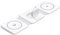 3-in-1 Magnetic Wireless Charging Station for iPhone, Apple Watch and AirPods, 40W Fast Charging Dock, White
