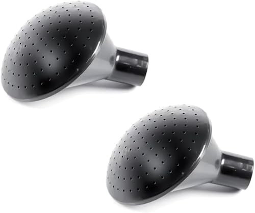 pokm toolsmarket - 2 STK. Ersatzsieb für 5L Gießkannen, 2 Stück, Schwarz Sieb für Gießkanne, Brauseaufsätze Kunststoff Tülle, Brausekopf für Garten-, Blumenbeet-Gießkannen
